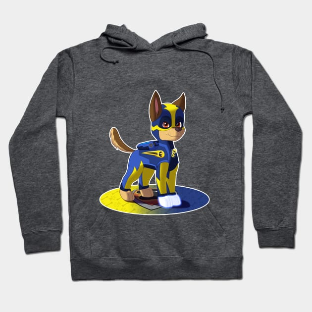 Paw Patrol 'Mighty Pup' Chase Hoodie by kreazea